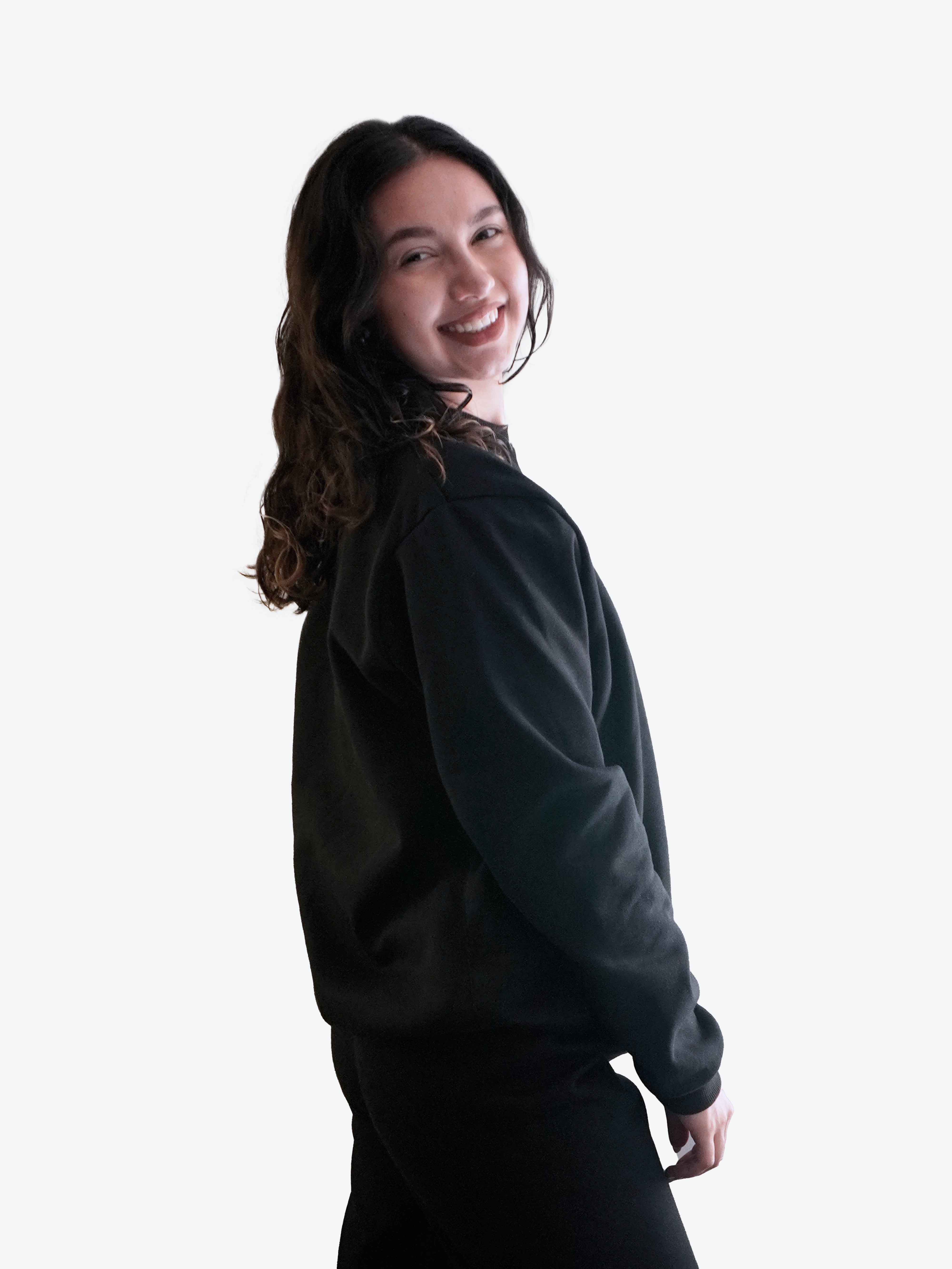 Women's Soft & Durable Handmade Crew Neck Sweatshirt | 50/50 Cotton Poly Blend | Artisan Crafted in Bogota